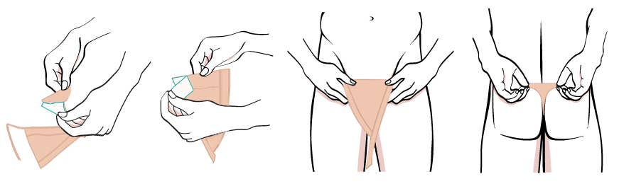 Strapless Thongs for Men HIBUE