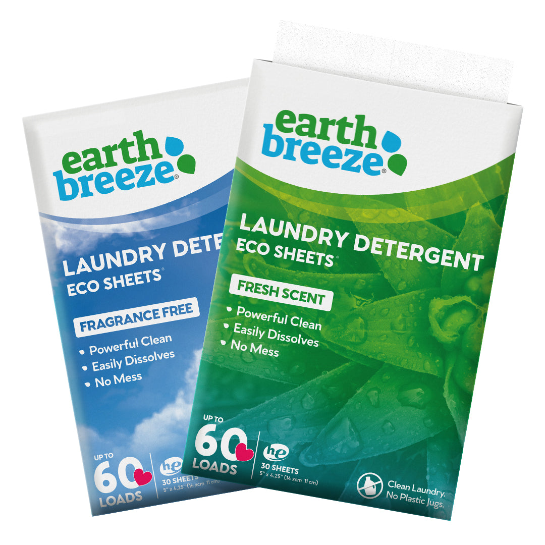 Earth Breeze Laundry Detergent Sheets