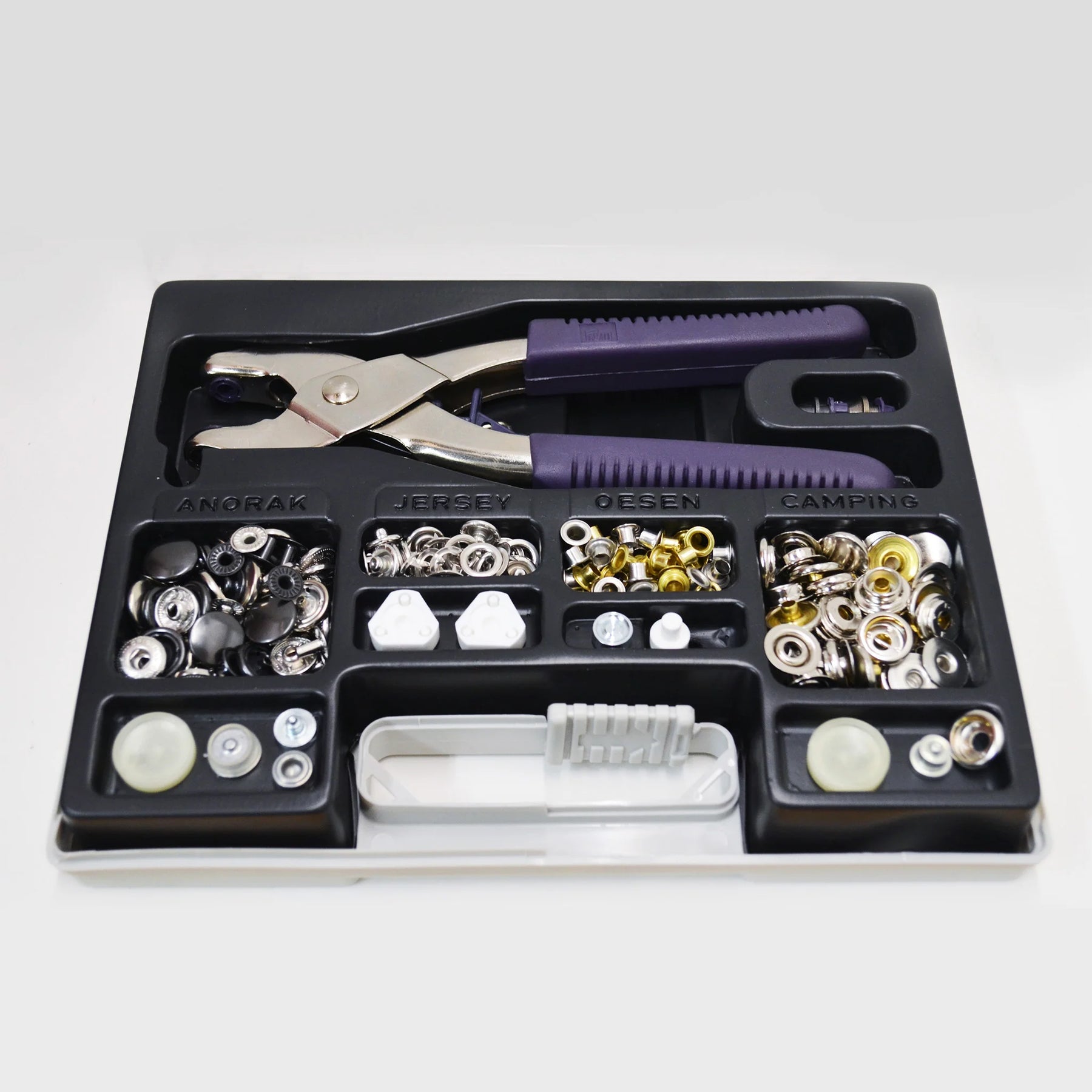 Non-Sew Snap, Eyelet, Rivet, Jean Button Kit