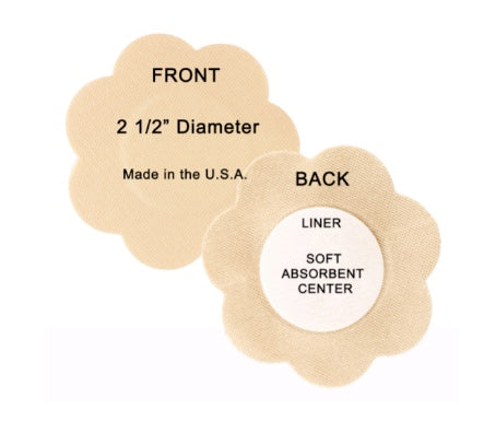 Braza Petal Tops® Disposable Nipple Covers