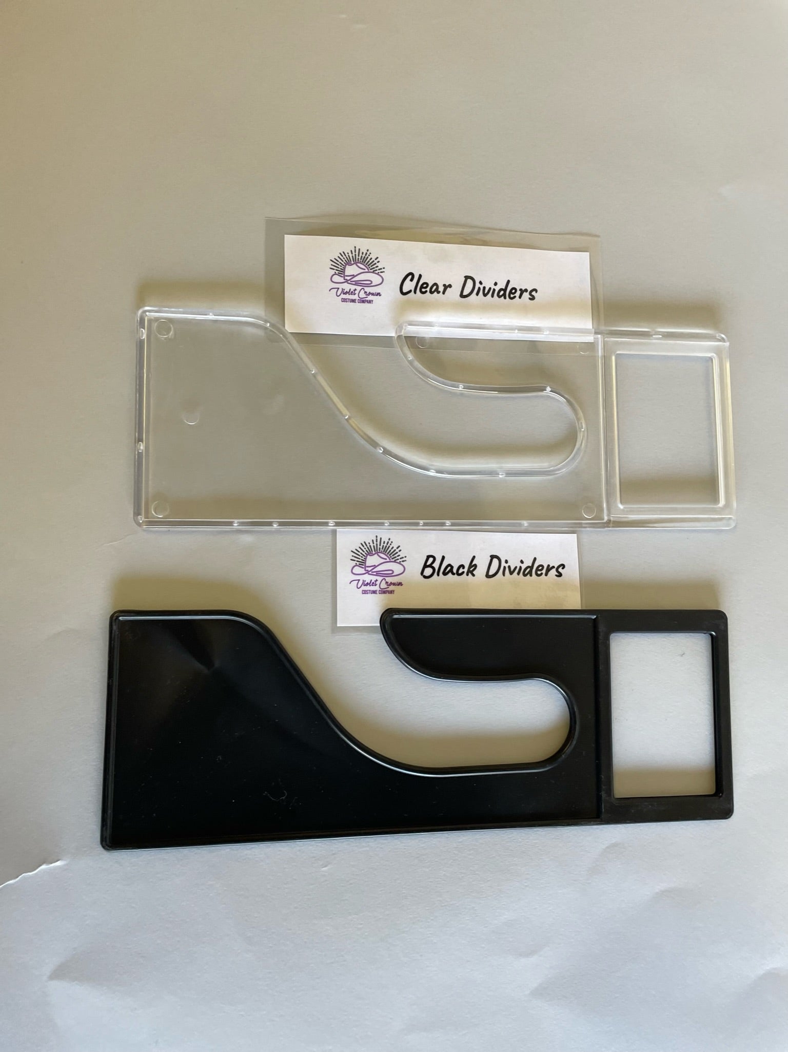 Upcycled Slotted Rack Dividers