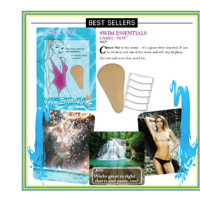Braza Camel ~ Not™ - Swim Essentials Camel Toe Pads