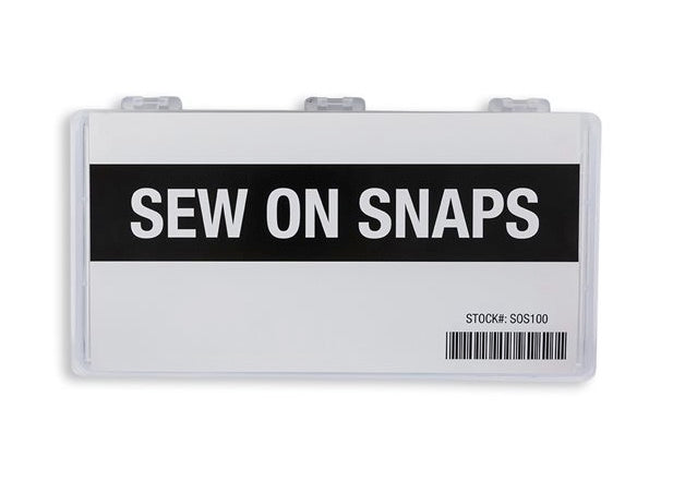 Sew-On Snaps - Assorted Tray (420 Pieces)