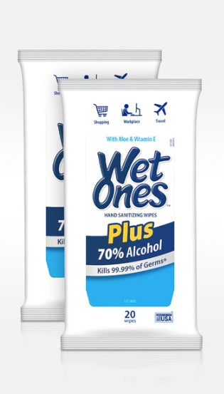 Wet Ones Antibacterial Hand Wipes