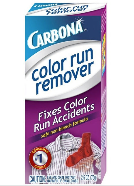 How to Fix Color Run Accidents with Carbona Color Run Remover 