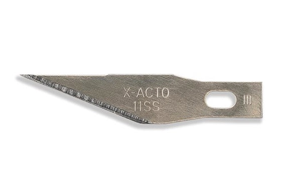 X-Acto #11 Blades - Pkg of 5, Stainless Steel