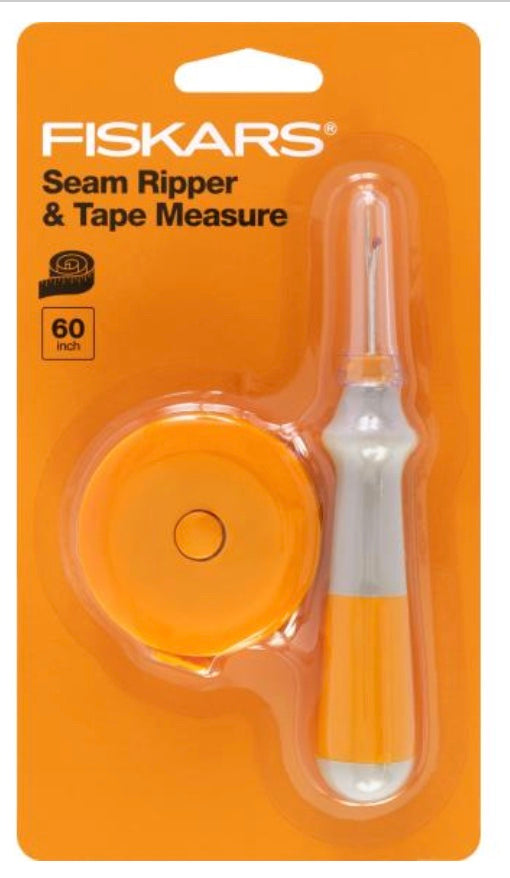 Fiskars Seam Ripper And Measuring Tape Set