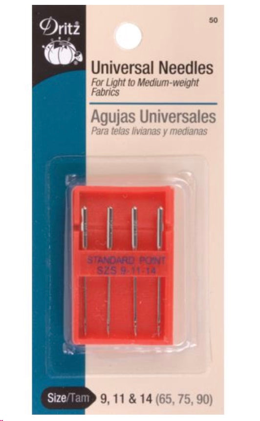 Dritz Universal Machine Needles 4/Pkg