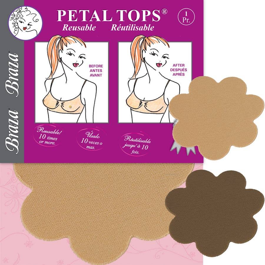 Braza Petal Tops Reusable Nipple Covers