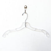 Plastic 17" Swivel Dress Hangers