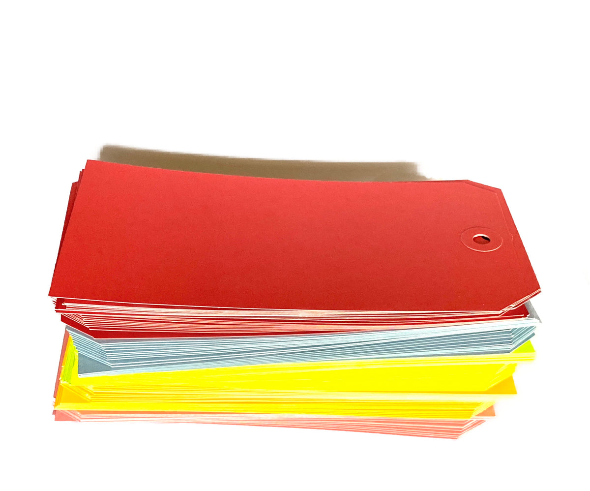 Colored Tags- Sets of Assorted Colors