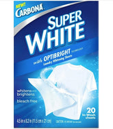 Carbona Super White Laundry Whitening Sheets