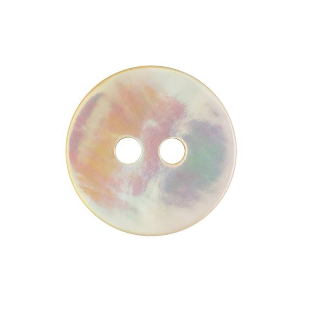 Natural Akoya Shell Buttons- 8L/11.5mm Natural