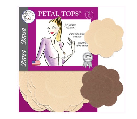 Braza Petal Tops® Disposable Nipple Covers